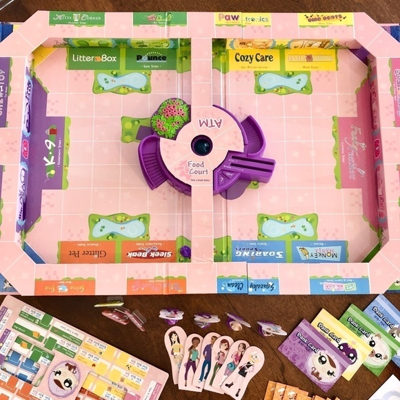 Littlest Pet Shop, Mall Madness, 2008, Board Game, COMPLETE, Good Condition - Picture 5 of 16